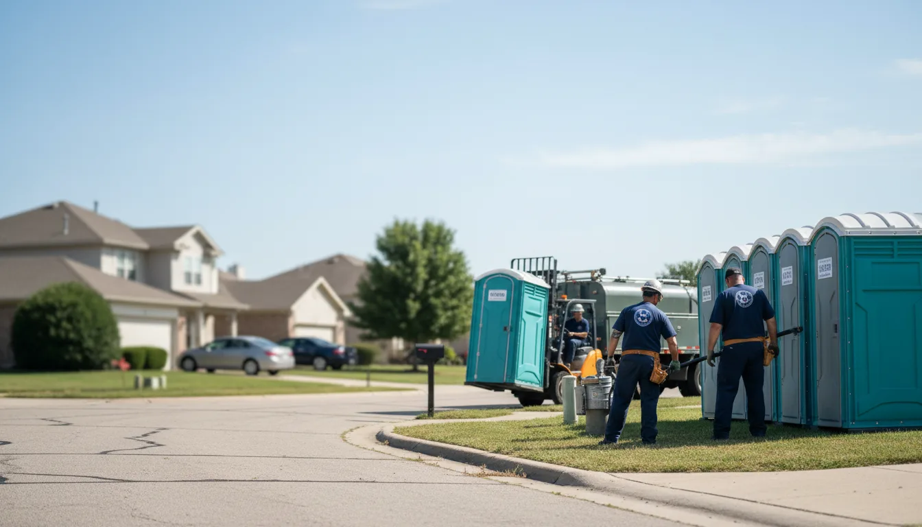 Porta Potty Rental in Ohlman, IL near me
